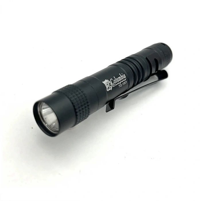 Columbia Kamp Bıçağı 21cm Seti Kahverengi Fener + Ateş Çubuğu +Parakord + Kılıf