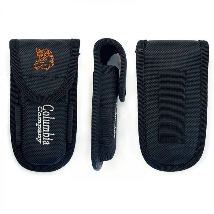 Columbia Kamp Bıçağı 21cm Seti Kahverengi Fener + Ateş Çubuğu +Parakord + Kılıf