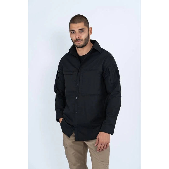 Combat Tactical Outdoor Taktik Gömlek Fermuar Cepli Koruma Swat Gömlek - 420