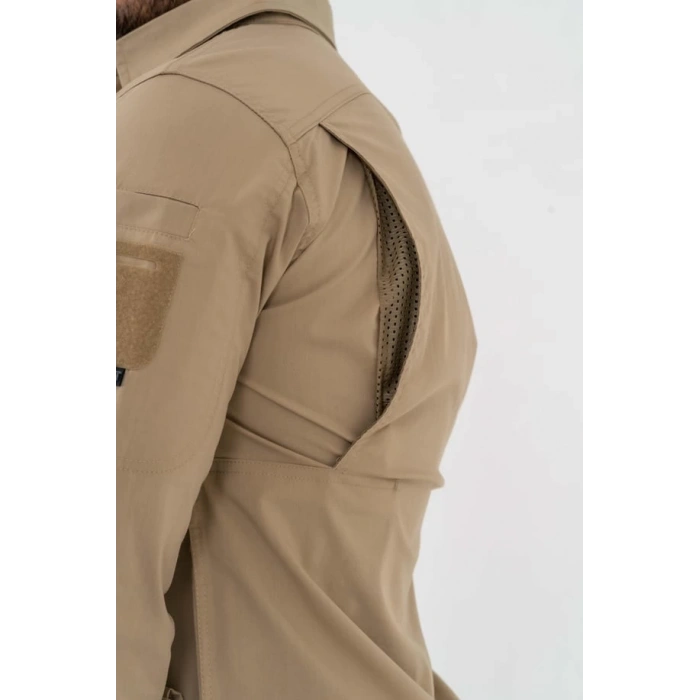 Combat Tactical Outdoor Taktik Gömlek Fermuar Cepli Koruma Swat Gömlek - 420