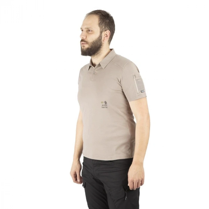 Combat Taktik Pike Tişört Kısa Kol / Yakalı