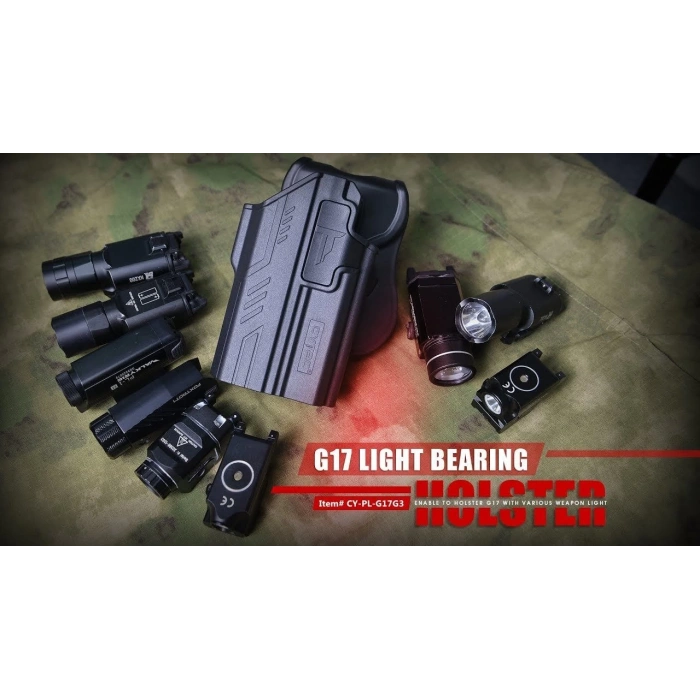 CYTAC FENER LAZER UYUMLU GLOCK TABANCA KILIFI R-DEFENDER G3-L