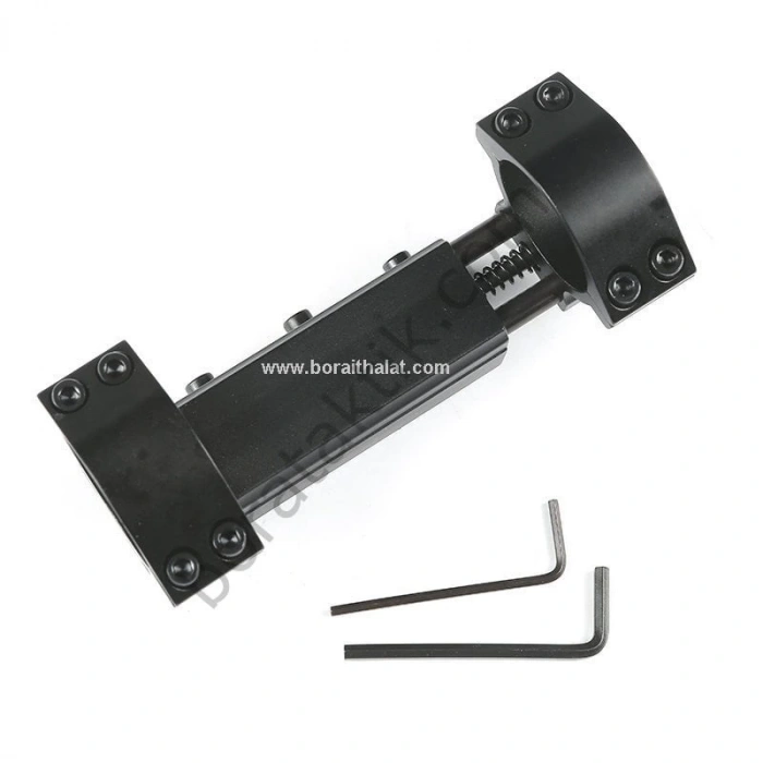 Darbe Emici Tek Parça Dürbün Ayağı 25 mm Çap 22mm Ray için Yüksek Dampa