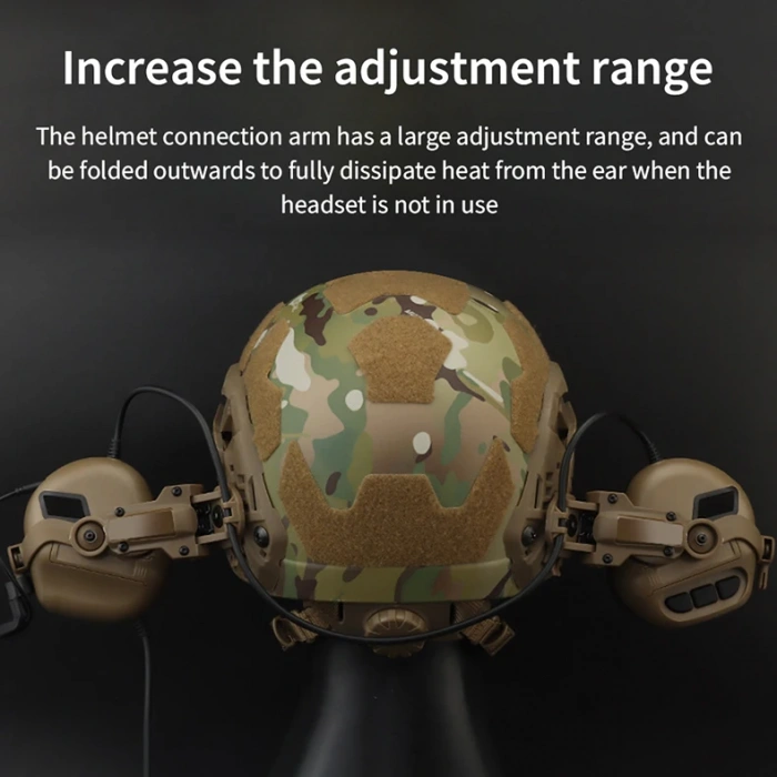 EARMOR-MOD3 KULAKLIK İÇİN KASKA TAKMA BRAKETİ ,KULAKLIK ADAPTÖRÜ