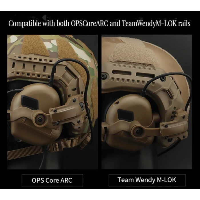 EARMOR-MOD3 KULAKLIK İÇİN KASKA TAKMA BRAKETİ ,KULAKLIK ADAPTÖRÜ