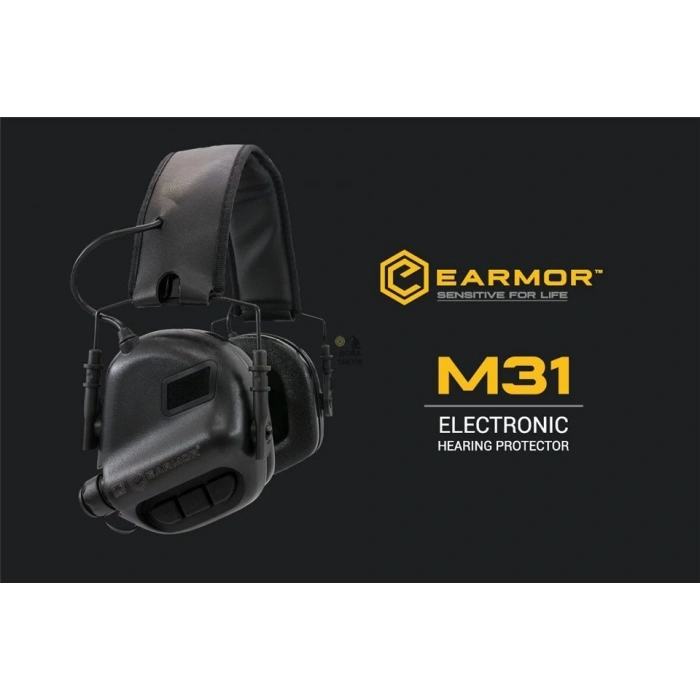 Earmor M31 MOD3 Aktif Koruma Atış Kulaklığı Çöl