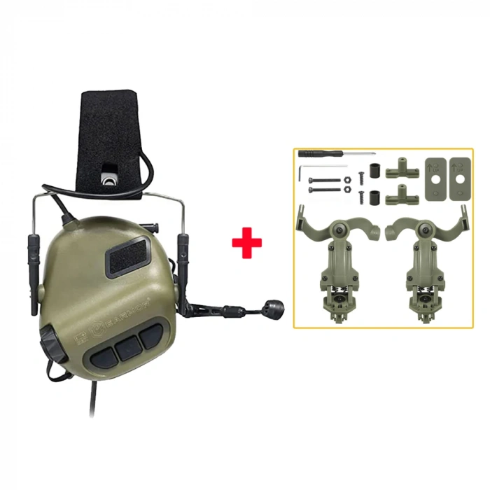 Earmor M32 MOD3 MIKROFONLU Aktif Koruma Atış Kulaklığı