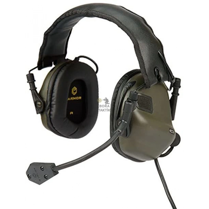 Earmor M32 MOD3 MIKROFONLU Aktif Koruma Atış Kulaklığı