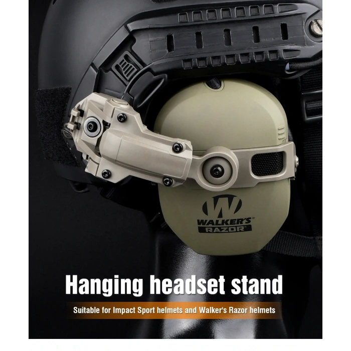 WALKERS KULAKLIK İÇİN KASKA TAKMA BRAKETİ ,KULAKLIK ADAPTÖRÜ,KASK ADAPTÖRÜ