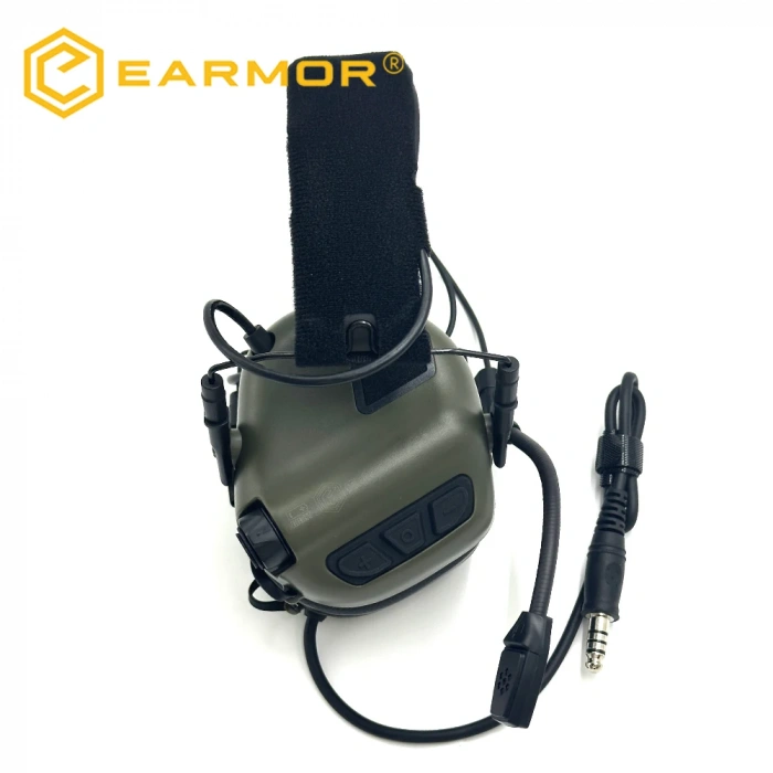 Earmor SE32 (M32 MOD5 VERSİYONUDUR) MIKROFONLU Aktif Koruma Atış Kulaklığı