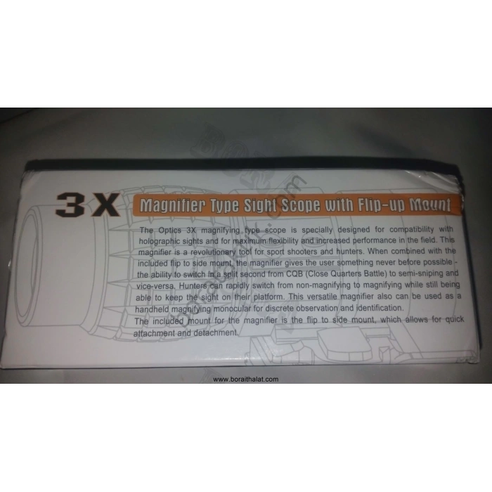Eotech 3x FTS Yakınlaştırıcı Dürbün Magnifier