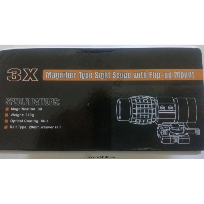 Eotech 3x FTS Yakınlaştırıcı Dürbün Magnifier