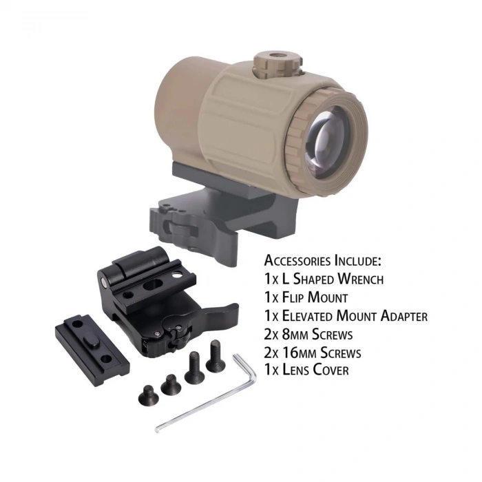 Eotech 558 Reddot ve Eotech 3x Magnifier Holografig Nişangâh, (12-20 Kalibre ve Askeri Tüfekler için Özel üretim)ATEŞLİ SİLAH İÇİN OLAN MODELİ