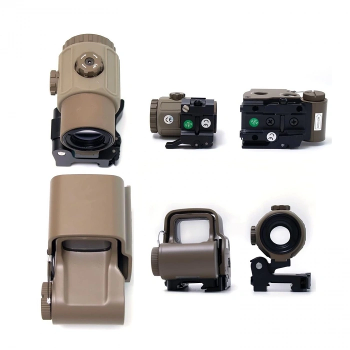 Eotech 558 Reddot ve Eotech 3x Magnifier Holografig Nişangâh, (12-20 Kalibre ve Askeri Tüfekler için Özel üretim)ATEŞLİ SİLAH İÇİN OLAN MODELİ