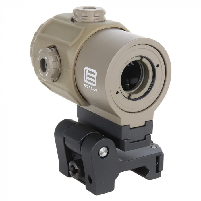 Eotech Markingli 558 Beyaz Camlı Reddot ve G43 4x Magnifier Airsoft Holografig Nişangah Tan Renk