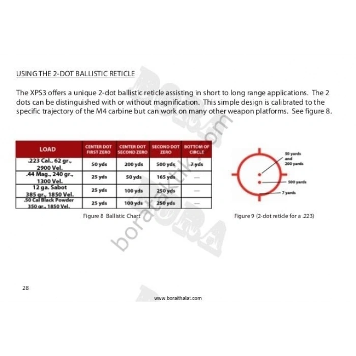 SPİKE 558 xps2 MODEL (siyah camlı) Hedef İşaretleyici Reddot Nişangah Canas