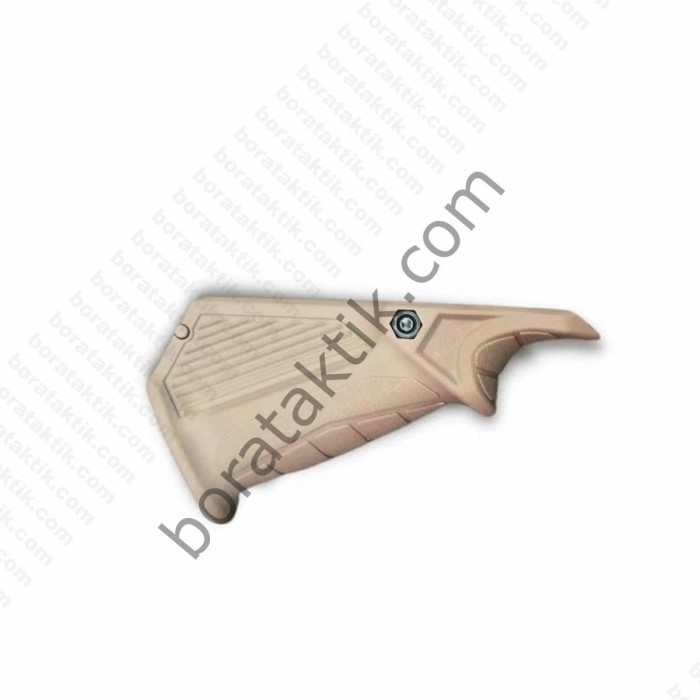 Ergonomik Üçgen Tutamak Plastik Taktikal Çöl Rengi 22mm