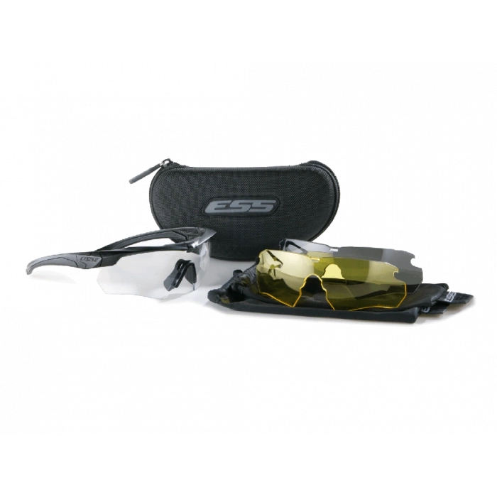 ESS Crossbow TR-90 3 Lens ORJİNAL USA Askeri Koruyucu Balistik Taktik Polarize Gözlük