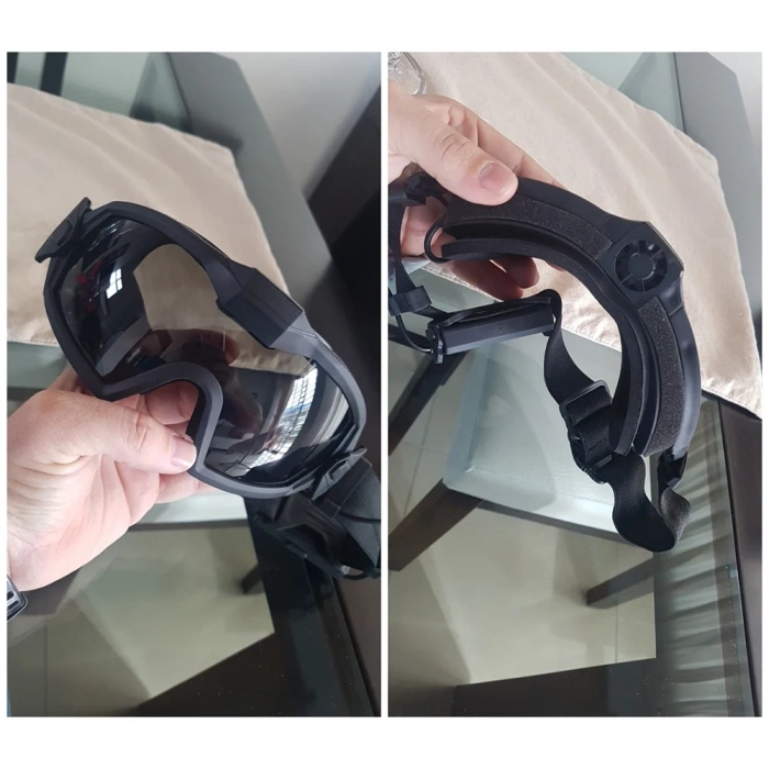 FMA Airsoft Regülatörlü Gözlük Fanlı Güncellenmiş Sürüm Anti Sis Taktik Gözlük Airsoft Paintball Güvenlik Göz Koruma Gözlükleri 3 Lens Askeri Koruyucu Balistik Taktik Polarize Gözlük