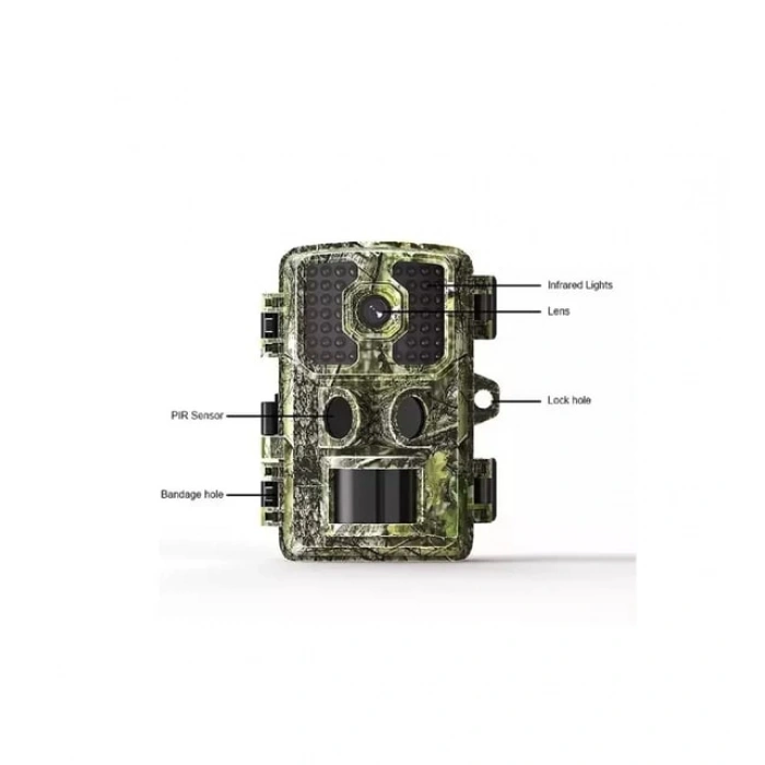 Fotokapan Kamera 16mp Full Hd 1080p Gece Görüşlü 2 Inç Lcd Ekran Su Geçirmez Model2