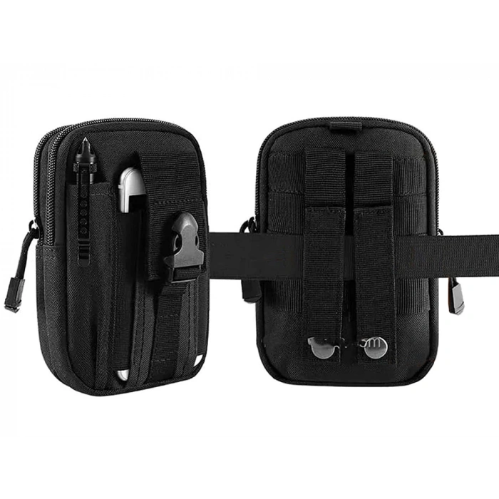 Göğüs CEBİ Fermuarlı ,Göğüs Çantası Fermuarlı, Molle Bag,Military tactical molle belt pouch