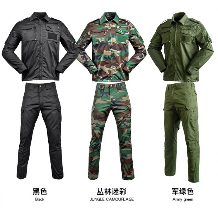 Haki TAKTİK OPERASYON GÖMLEK PANTOLON SET Takım