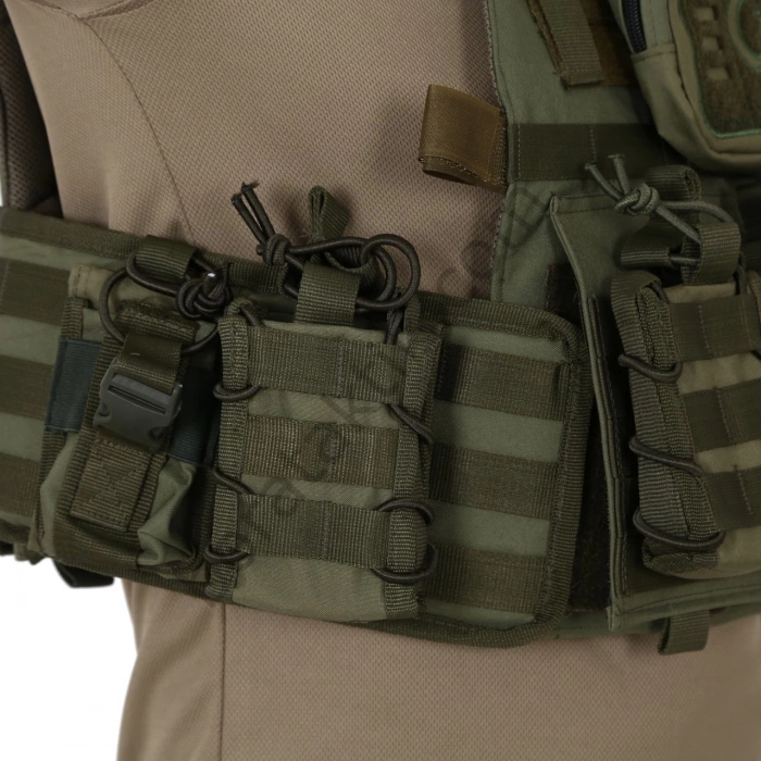 Haki Yeşil Hücum Yeleği HK33 Mpt76 Ak47  (Plakalıklı)