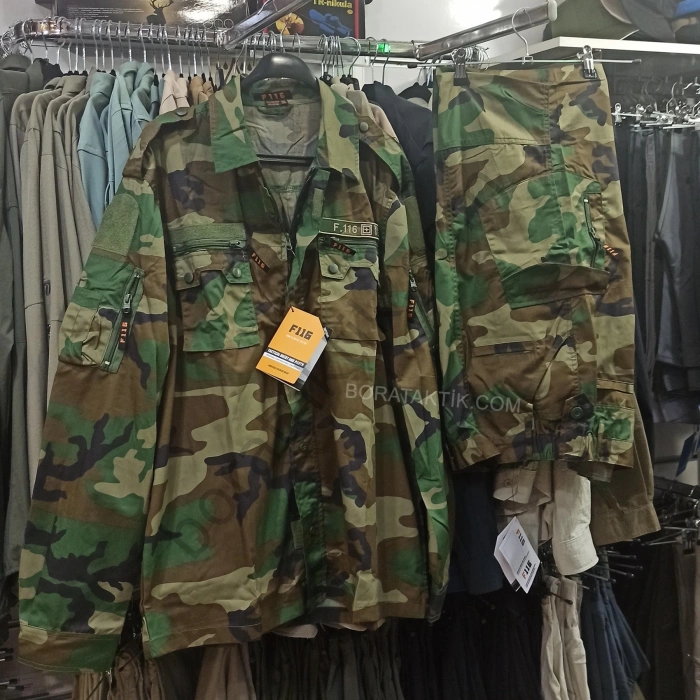 Haki Yeşil Hücum Yeleği HK33 Mpt76 Ak47  (Plakalıklı)