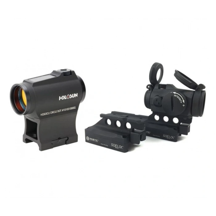 Holosun HS503CU Solar Multi-Reticle Red Dot (2 MOA & 65 MOA Circle)
