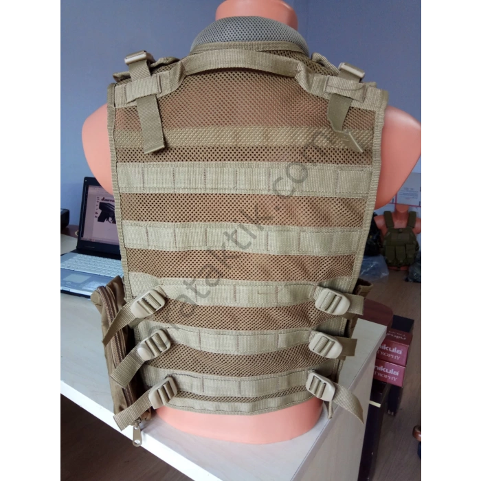 Hücum Yeleği Çöl Kamuflaji Yeni Tip Hk33 (Plakalıklı)