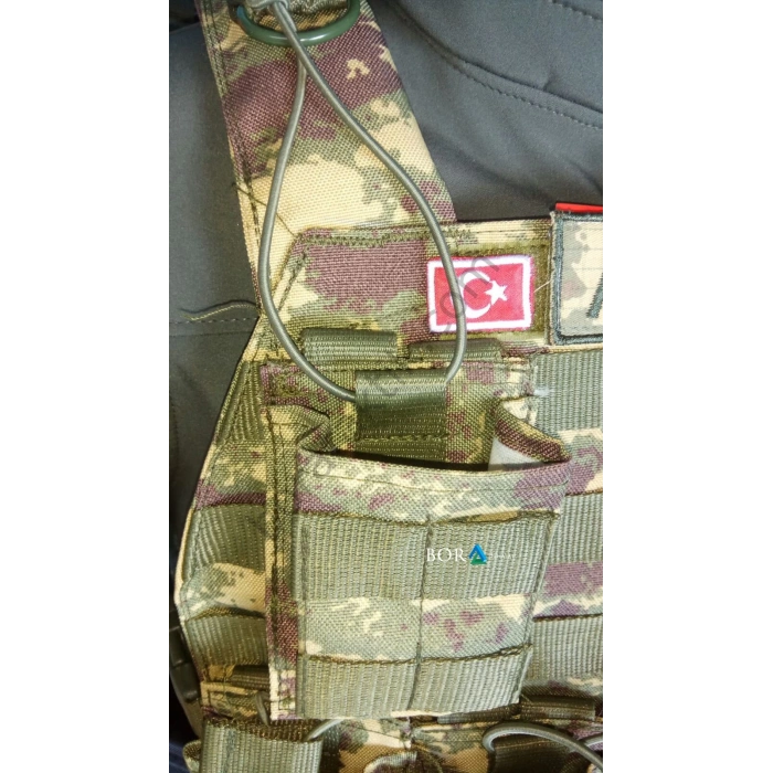 Hücum Yeleği HK33 G3 Göbek Üstü 5,56 -7,62   (Plakalıklı)