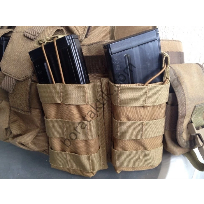 İkili Şarjör Cebi HK33 G3  Sig 12 20 36 Kalibre Şarjör Modülü Pouch