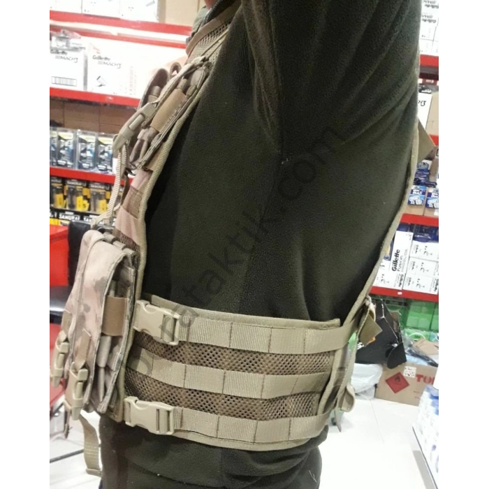 Jandarma Yeni Tip G3 HK33 Hücum Yeleği (Plakalıklı)