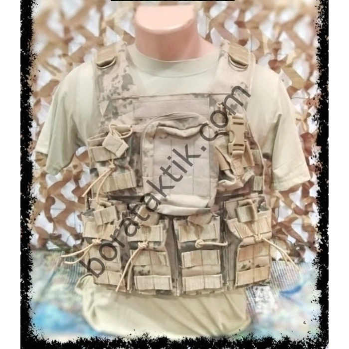 Jandarma Yeni Tip Hücum Yeleği HK33 G3 (Plakalıklı)