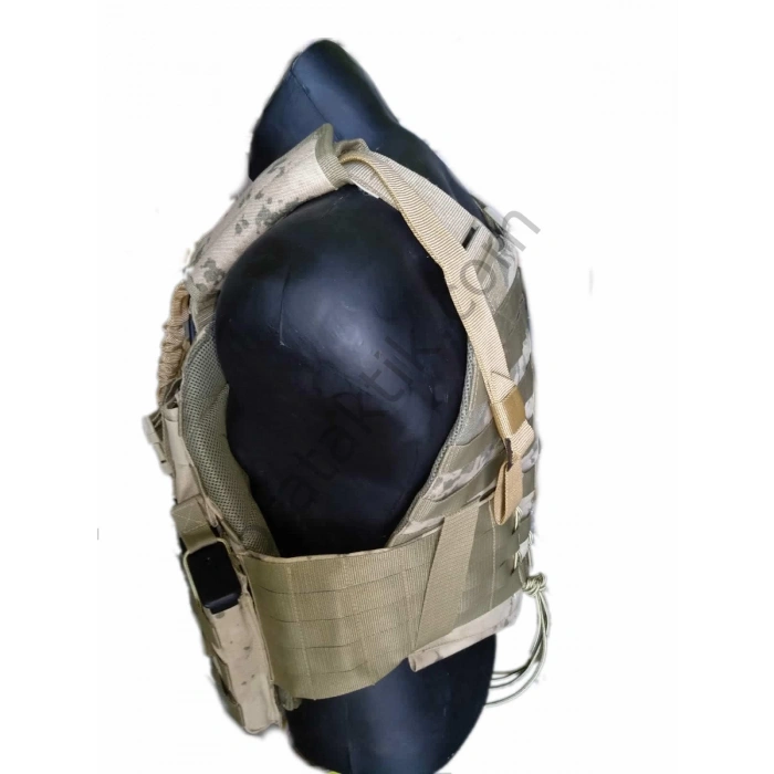 Jandarma Yeni Tip Hücum Yeleği HK33 MPT76 G3 AK47 (Plakalıklı)