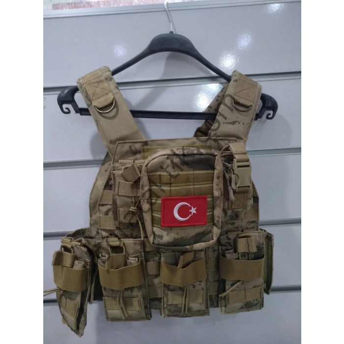 Jandarma Yeni Tip Hücum Yeleği  Mpt76 (Plakalıklı)
