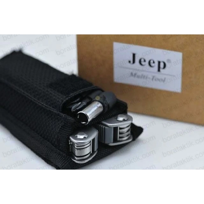Jeep Multi Tool Çok Amaçlı Pense / Çakı , Bear Grylls Ultimate