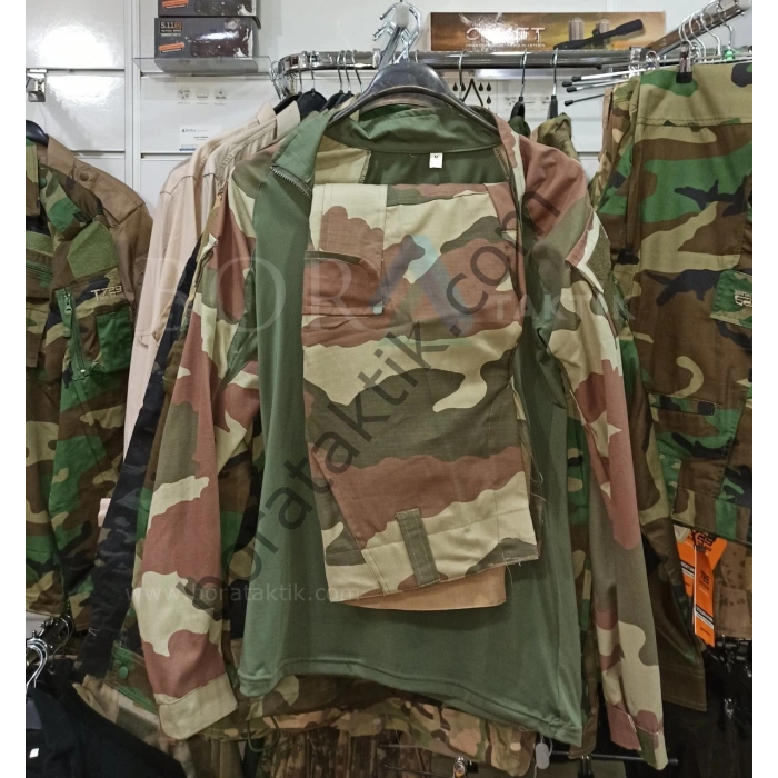 Kahve Komando Kamuflaj Takım