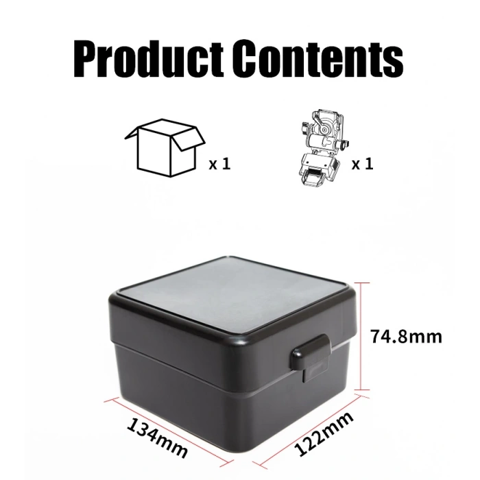 TV/BIN3 Çift Tüplü Binoküler Gece Görüş Gözlüğü Bağlantı Aparatı metal,Kask Gece Görüş Bağlantı Aparatı Metal