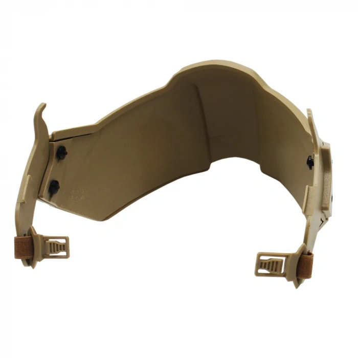 Kask İçin Koruyucu Maske ,Airsoft Yüz Maskesi Ghost Yarım Yüz Polimer Maske