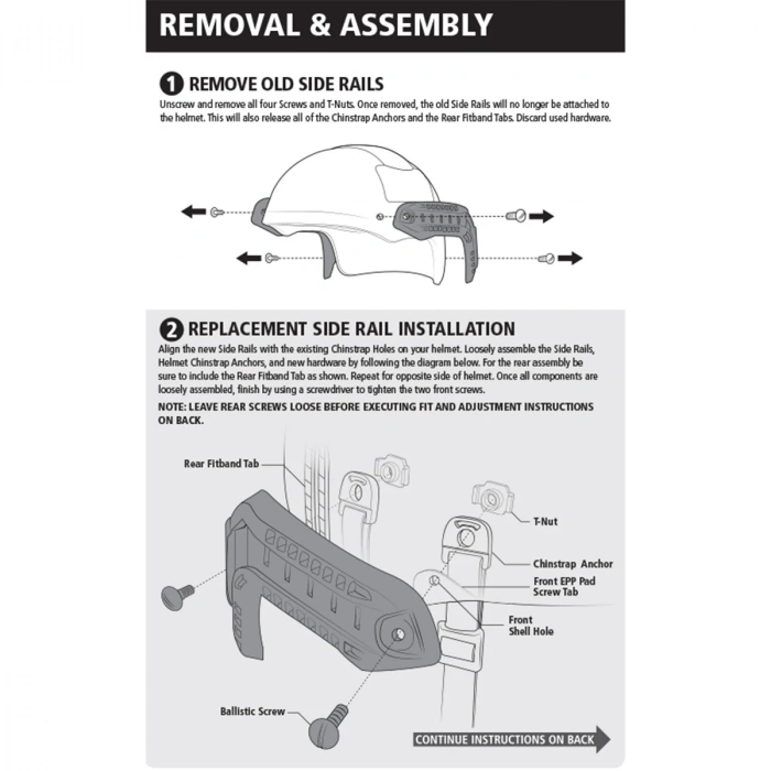 Kask Rayı Sağ Sol İthal Haki