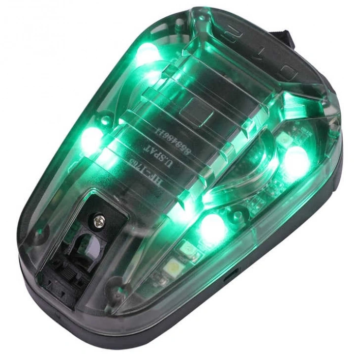 Kask TEPE SİNYAL IŞIĞI,Kızılötesi Flaşör ,Dost düşman tanıma ışığı kask için, kask lambası mavi yeşil kırmızı IR Strobe su geçirmez açık Survival emniyet sinyal flaş lambası