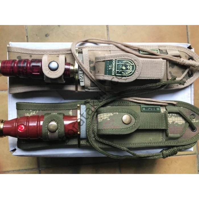 KOMANDO BIÇAĞI ÇELİK ,KASATURA KILIFLI