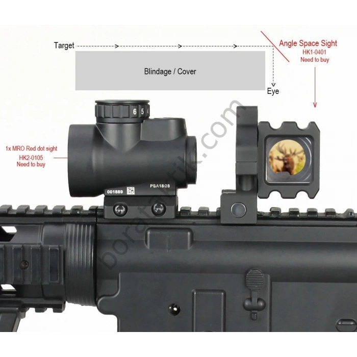 Köşe Atış Aynası Angle Sight