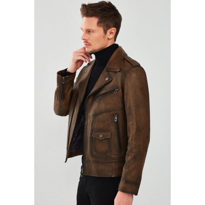 Kurşun Geçirmez Deri Mont 3a Seviye Borataktik