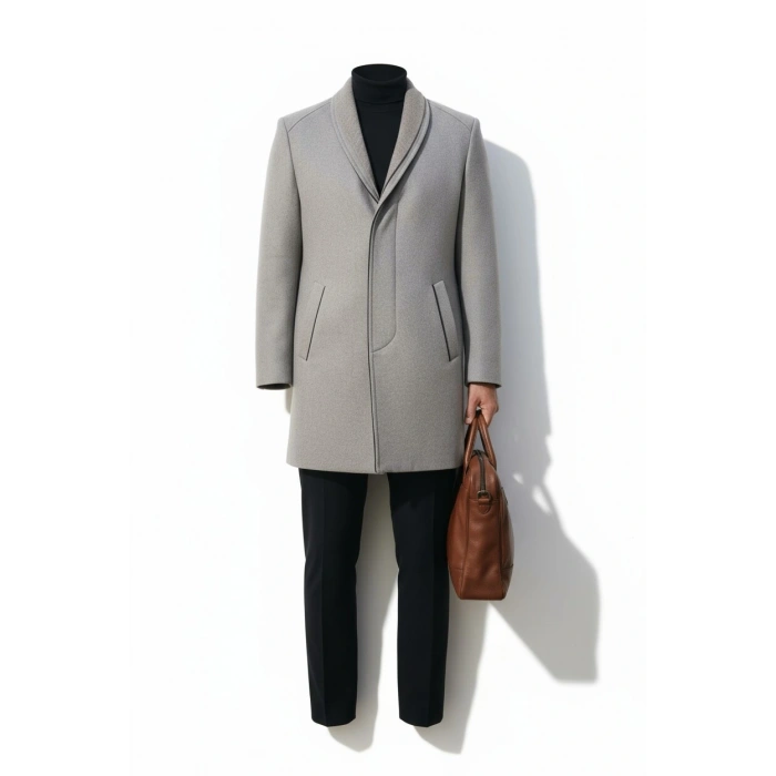 Kurşun Geçirmez Erkek Kaşe Mont  MONT 3a Seviye