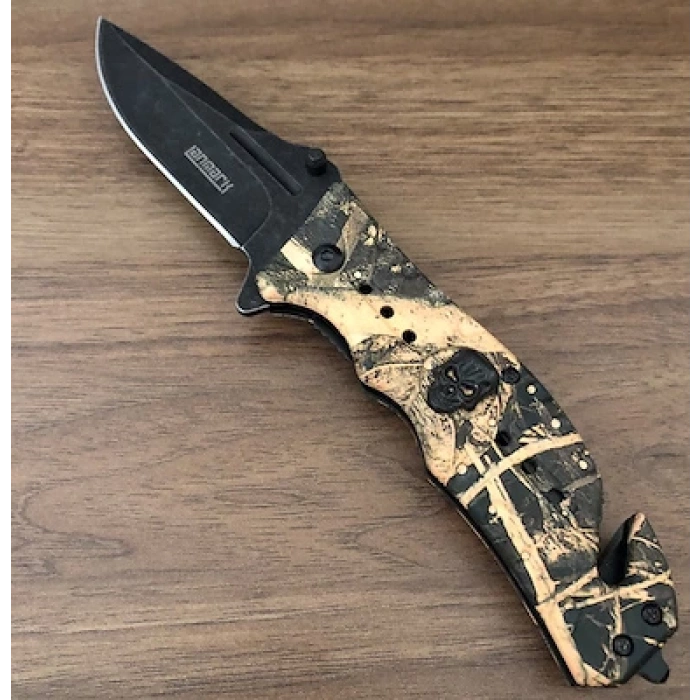 Lanmark Çöl Kamuflaj Kurukafa Bıçak 20 Cm