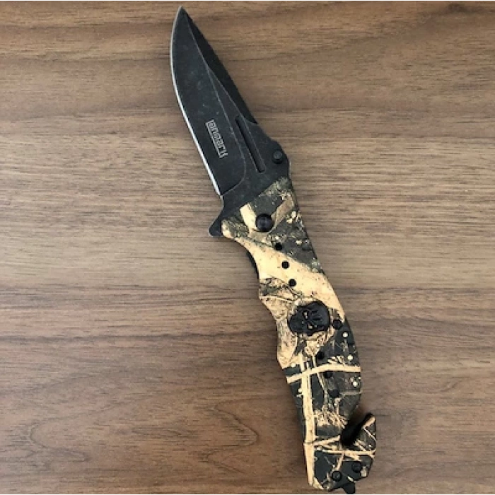 Lanmark Çöl Kamuflaj Kurukafa Bıçak 20 Cm