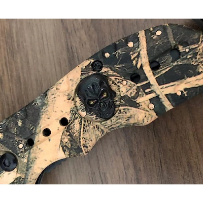 Lanmark Çöl Kamuflaj Kurukafa Bıçak 20 Cm