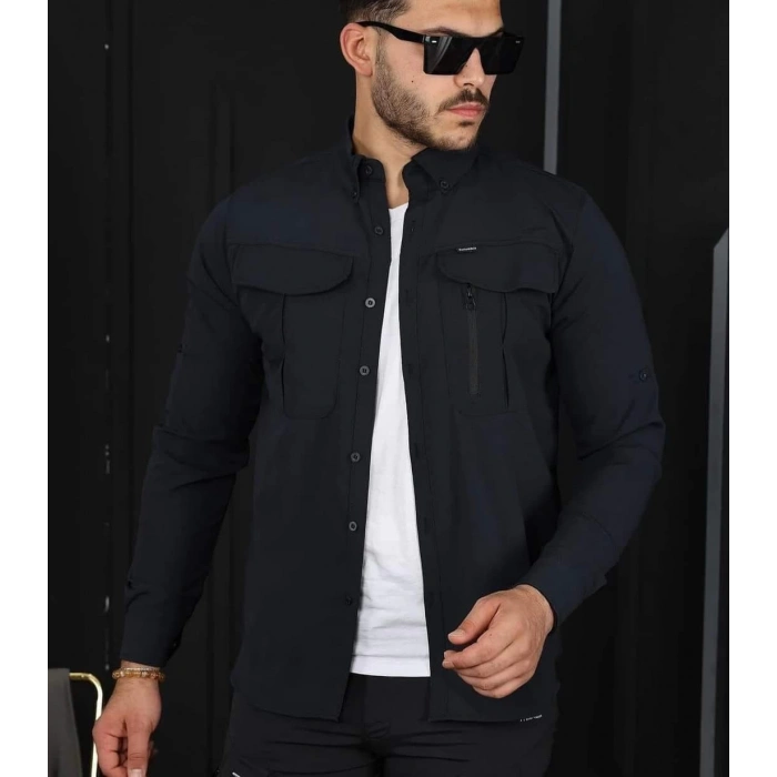 Likralı TAKTİK KORUMA GÖMLEĞİ Outdoor Taktik Gömlek CORDOBA Likralı Kumaş